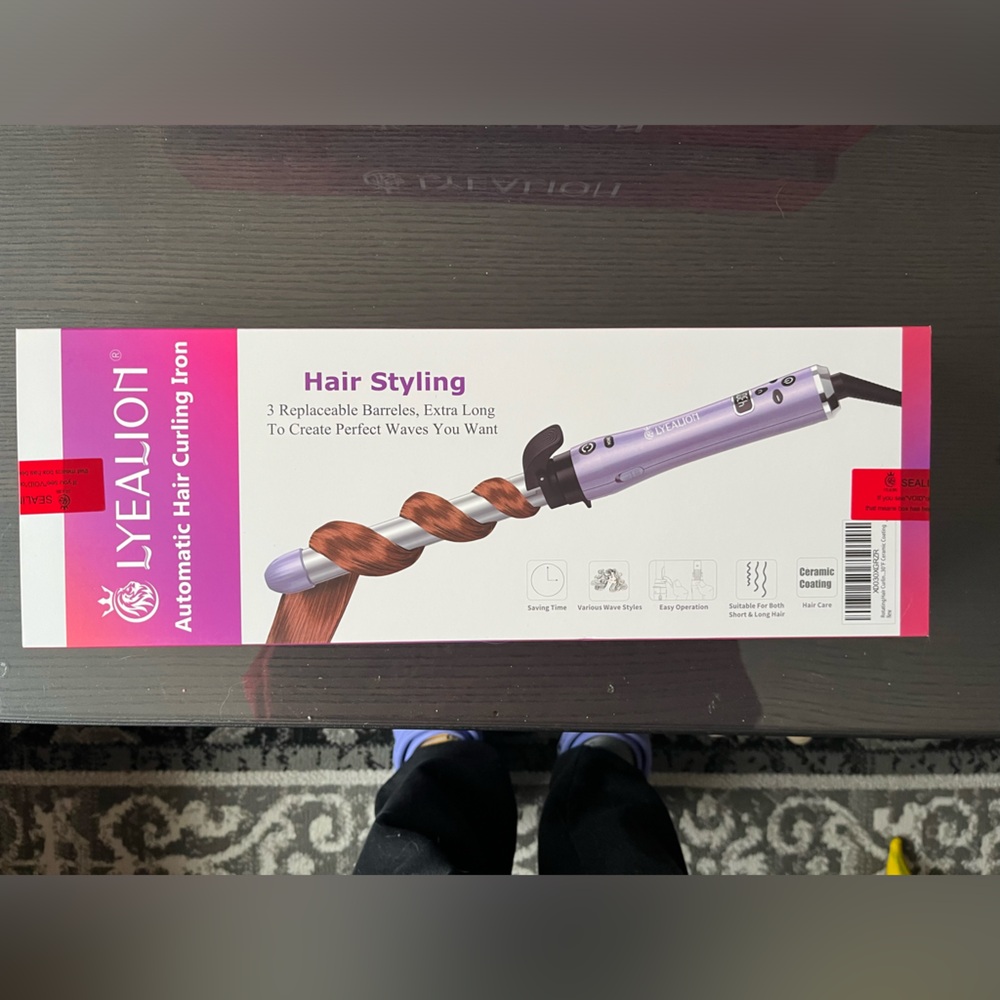 Hair curling iron
